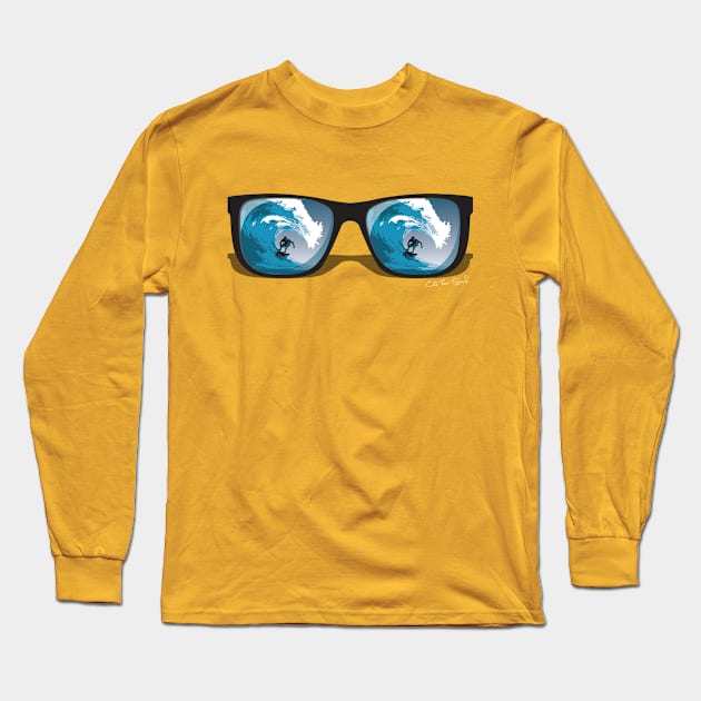 Surf Life Long Sleeve T-Shirt by stayfrostybro